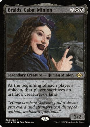 Braids, Cabal Minion (MH2-273) (Etched Foil)