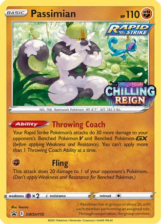 Passimian (SSP-SWSH115) (Holofoil)