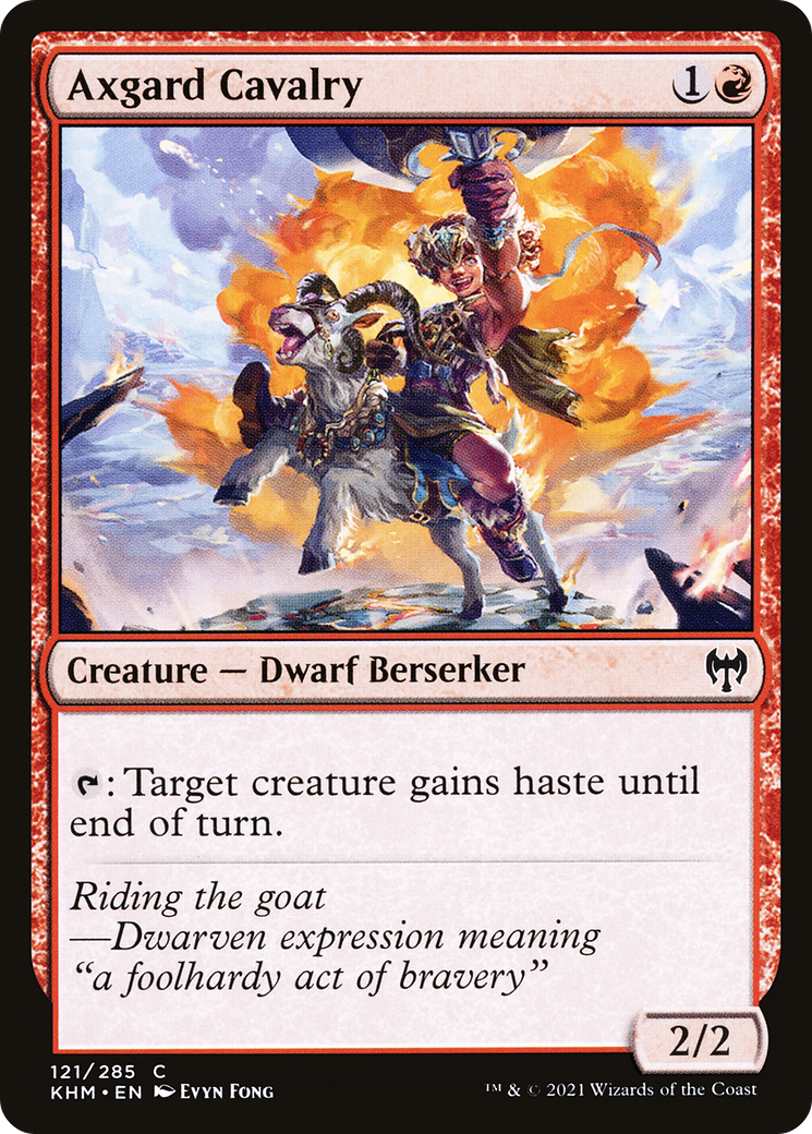 Axgard Cavalry (KHM-121) (Foil)