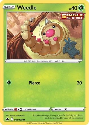 Weedle (CRE-001)