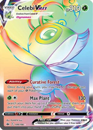 Celebi VMAX (Secret) (CRE-199) (Holofoil)