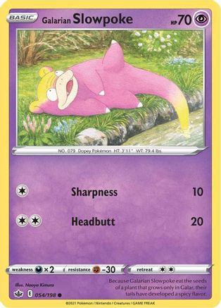 Galarian Slowpoke (CRE-054)