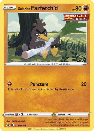 Galarian Farfetch'd (CRE-078)