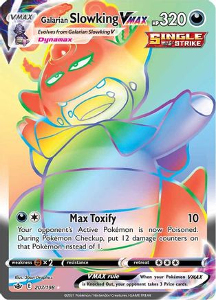 Galarian Slowking VMAX (Secret) (CRE-) (Holofoil)