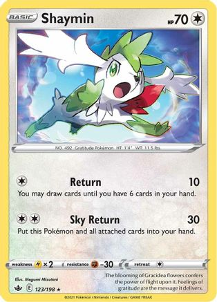 Shaymin (CRE-123) (Holofoil)