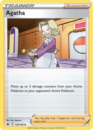 Agatha (CRE-129) (Reverse Holofoil)