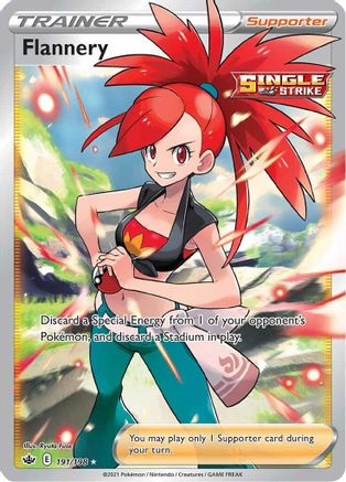 Flannery (Full Art) (CRE-191) (Holofoil)