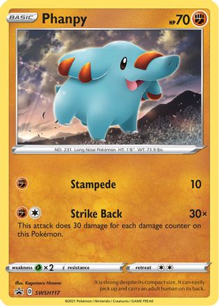 Phanpy (SSP-SWSH117) (Holofoil)