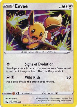 Eevee (SSP-SWSH118) (Holofoil)
