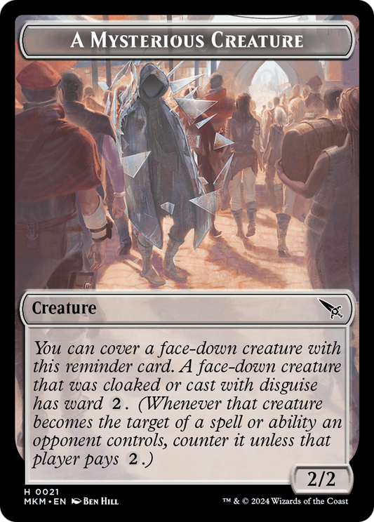 A Mysterious Creature Token (TMKM-021)