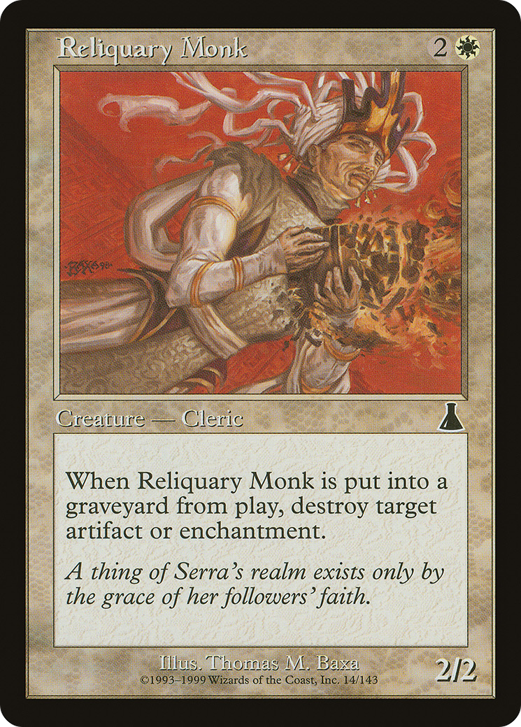 Reliquary Monk (UDS-014) (Foil)