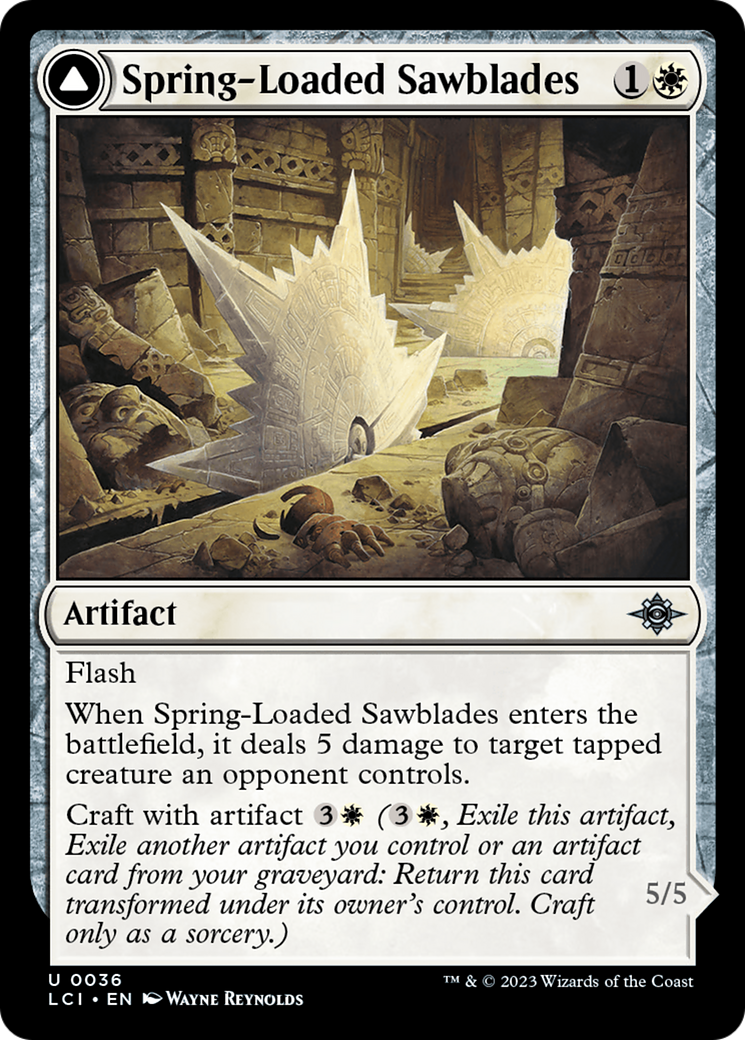 Spring-Loaded Sawblades // Bladewheel Chariot (LCI-036)