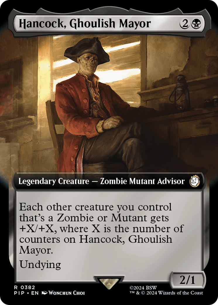 Hancock, Ghoulish Mayor (PIP-382) (Extended Art)