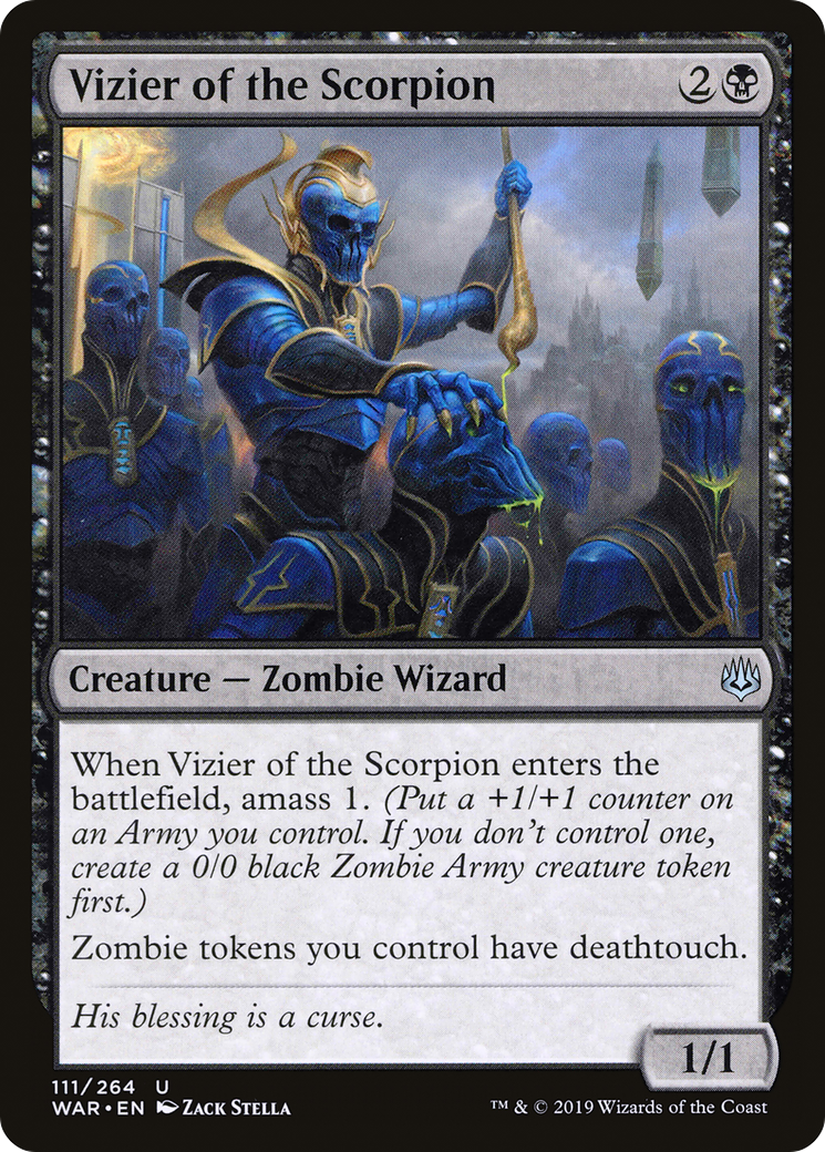 Vizier of the Scorpion (WAR-111)
