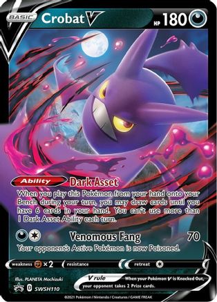 Crobat V (SSP-SWSH110) (Holofoil)