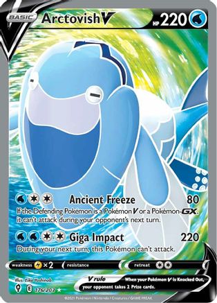 Arctovish V (Full Art) (EVS-176) (Holofoil)