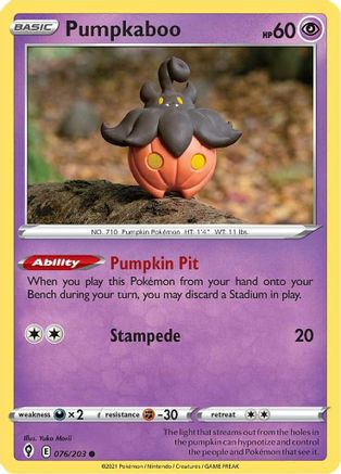Pumpkaboo (EVS-076)