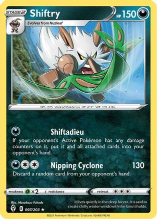 Shiftry (EVS-097) (Reverse Holofoil)
