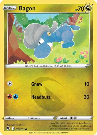 Bagon (EVS-107) (Reverse Holofoil)