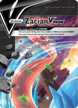 Zacian V-UNION (SSP-SWSH163) (Holofoil)