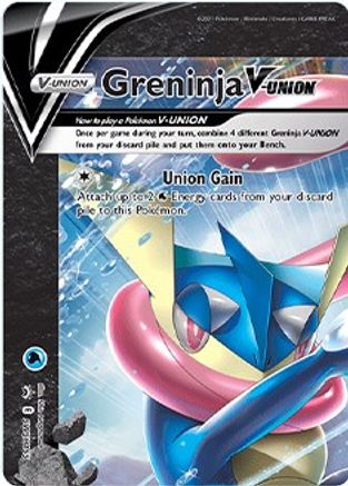 Greninja V-UNION (SSP-SWSH155) (Holofoil)