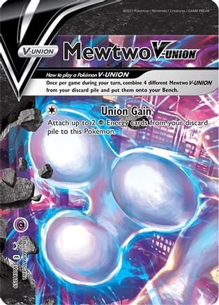 Mewtwo V-UNION (SSP-SWSH159) (Holofoil)