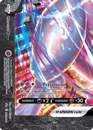 Mewtwo V-UNION (SSP-SWSH161) (Holofoil)