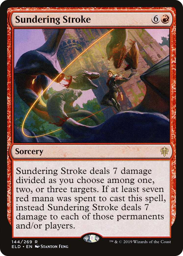 Sundering Stroke (ELD-144) (Foil)