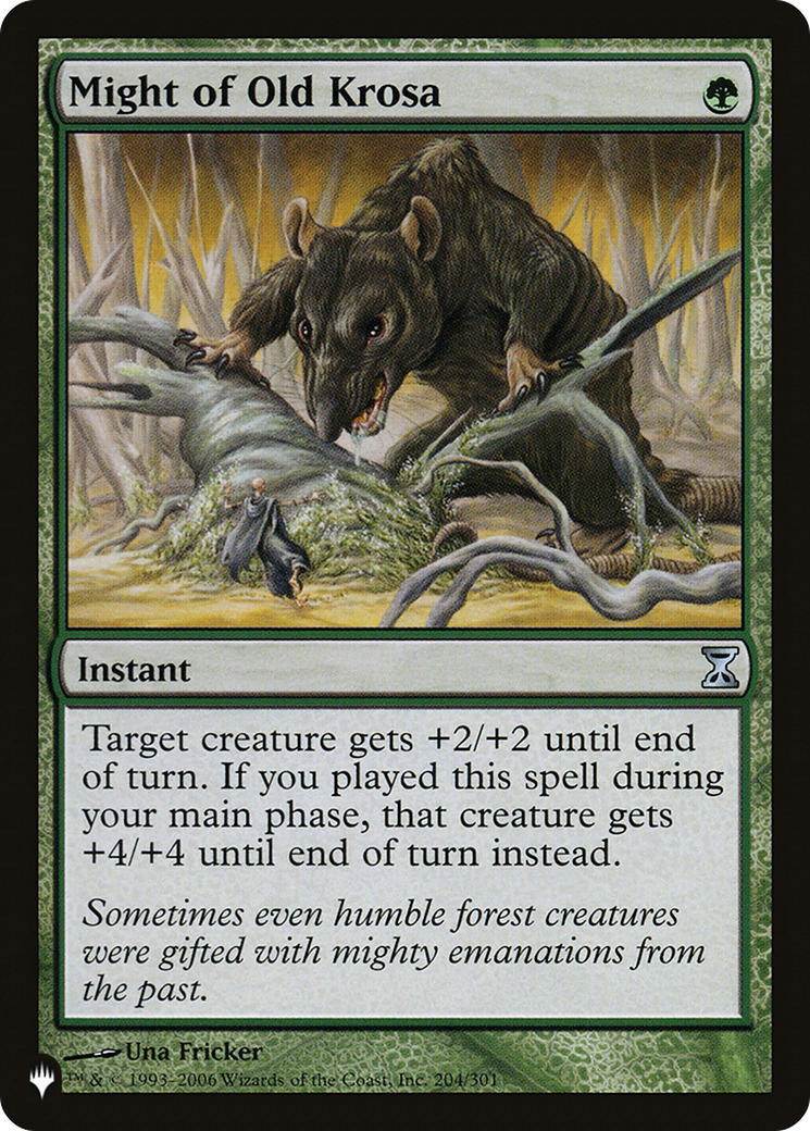 Might of Old Krosa (LIST-TSP-204)