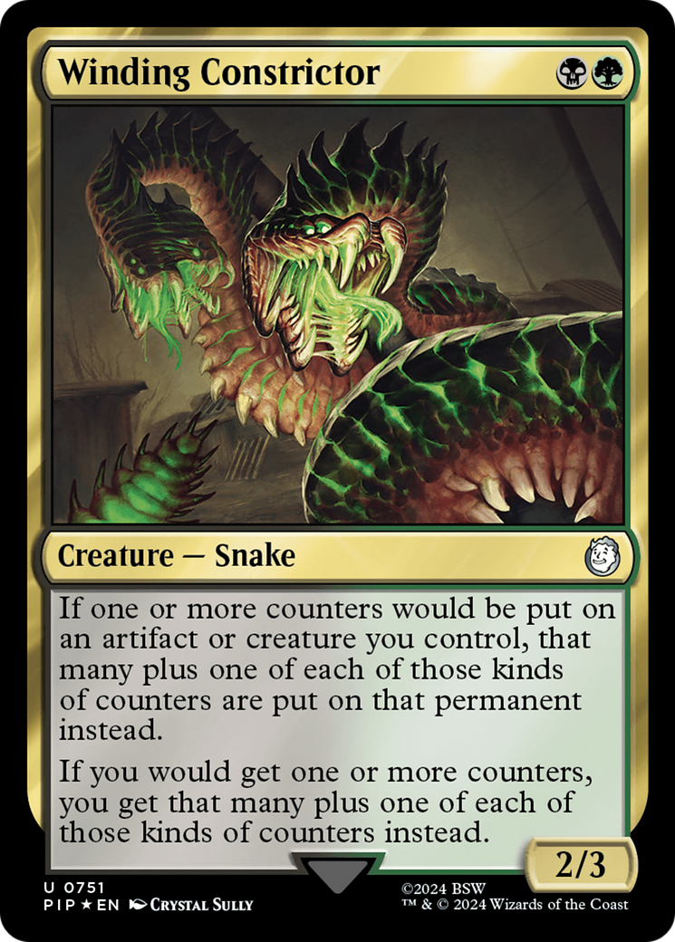 Winding Constrictor (PIP-751) (Surge Foil)