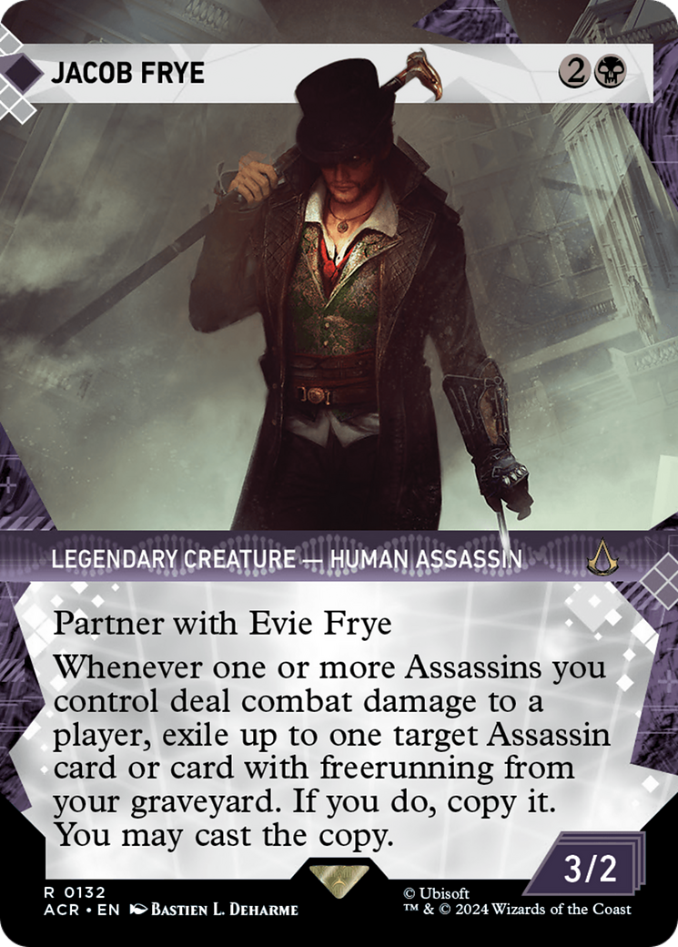 Jacob Frye (ACR-132) (Showcase) (Borderless) (Foil)