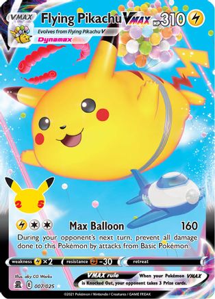 Flying Pikachu VMAX (CEL-007) (Holofoil)