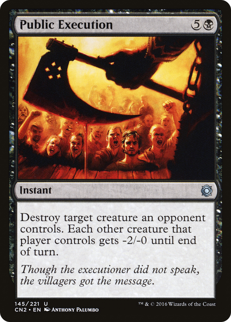 Public Execution (CN2-145) (Foil)