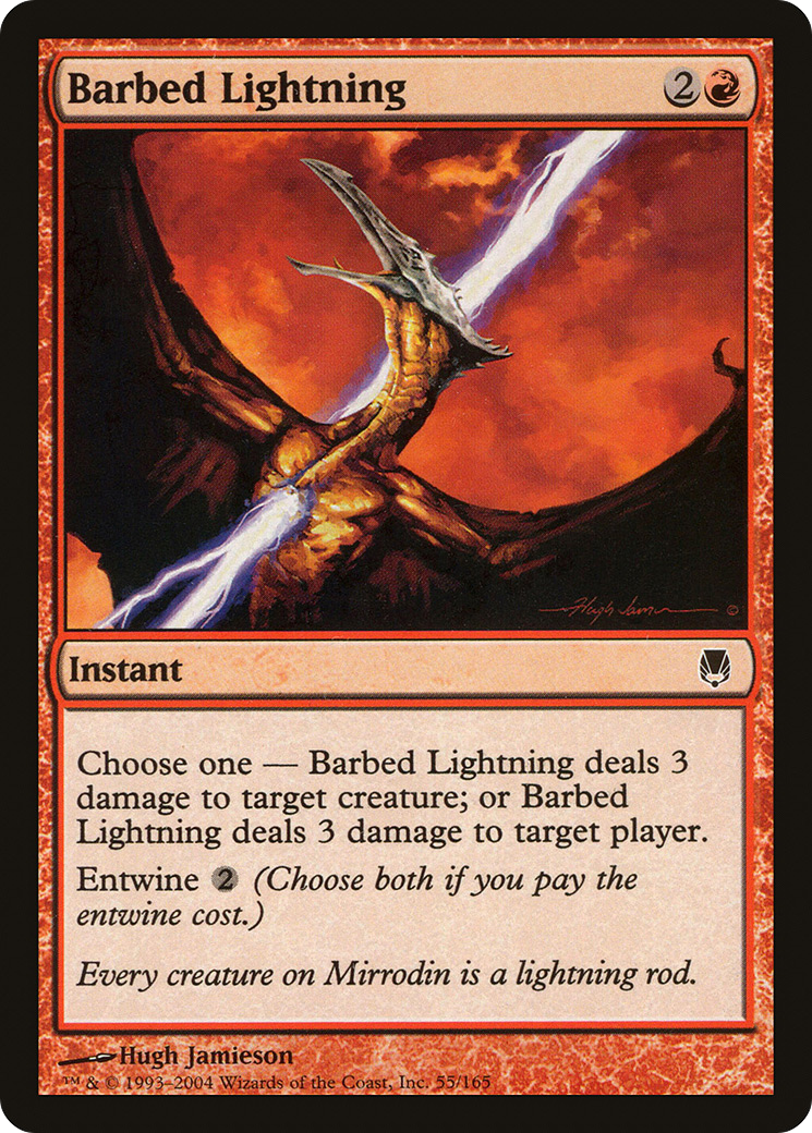 Barbed Lightning (DST-055) (Foil)
