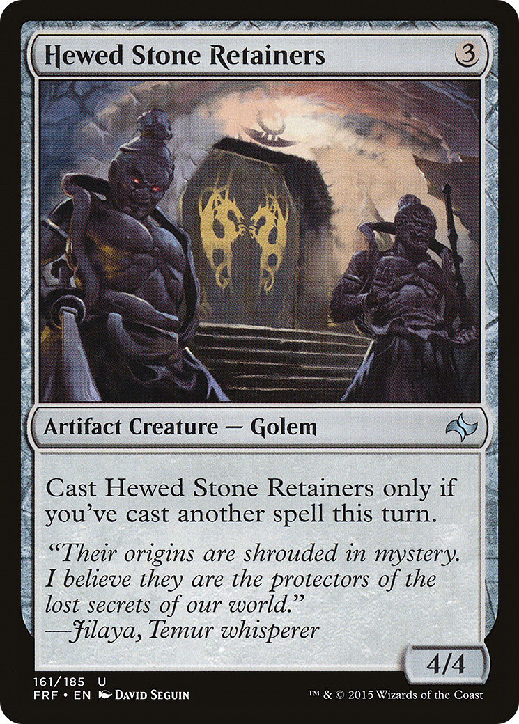 Hewed Stone Retainers (FRF-161)