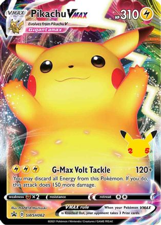Pikachu VMAX (SSP-SWSH062) (Holofoil)