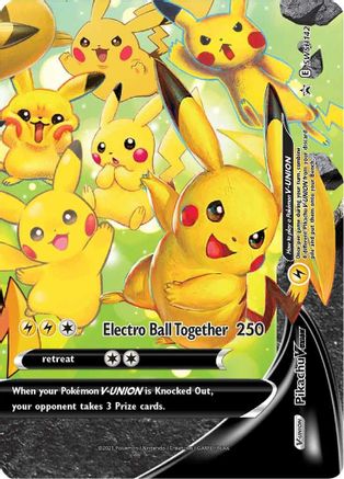 Pikachu V-Union (SSP-SWSH142) (Holofoil)