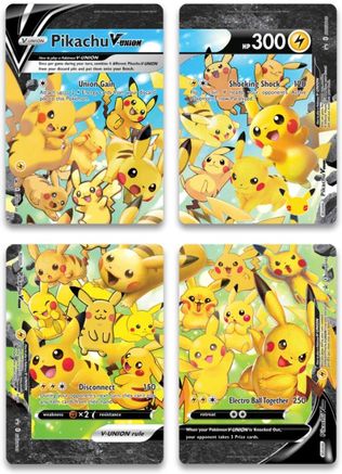 Pikachu V-Union [Set of 4] (SSP-) (Holofoil)