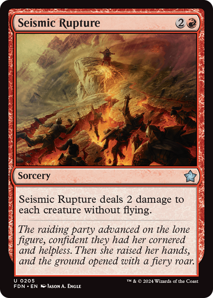 Seismic Rupture (FDN-205)