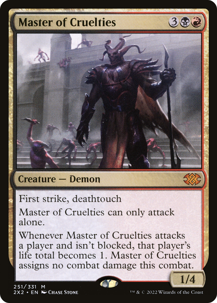 Master of Cruelties (2X2-251) (Foil)
