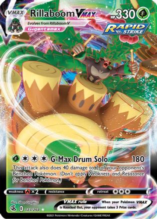 Rillaboom VMAX (FST-023) (Holofoil)