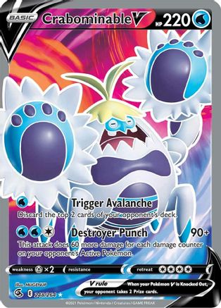 Crabominable V (Full Art) (FST-248) (Holofoil)