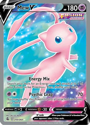 Mew V (Full Art) (FST-250) (Holofoil)