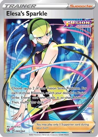 Elesa's Sparkle (Full Art) (FST-260) (Holofoil)