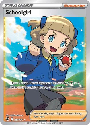 Schoolgirl (Full Art) (FST-262) (Holofoil)