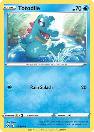 Totodile (FST-055) (Reverse Holofoil)
