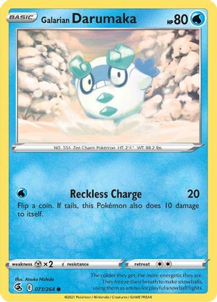 Galarian Darumaka (FST-071)
