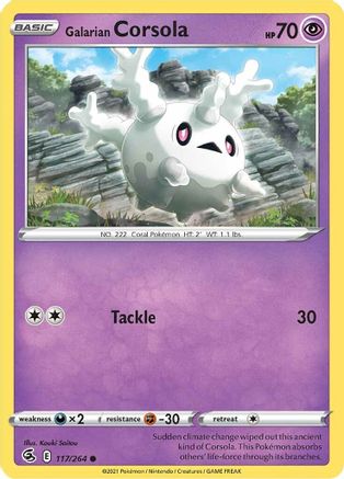 Galarian Corsola (FST-117) (Reverse Holofoil)