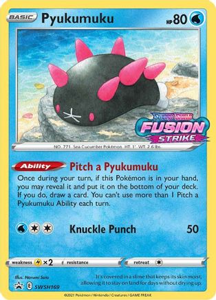 Pyukumuku (SSP-SWSH169) (Holofoil)