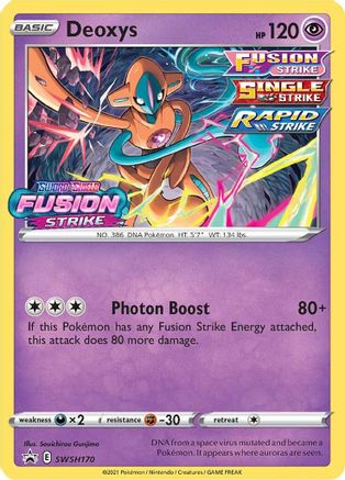 Deoxys (SSP-SWSH170) (Holofoil)